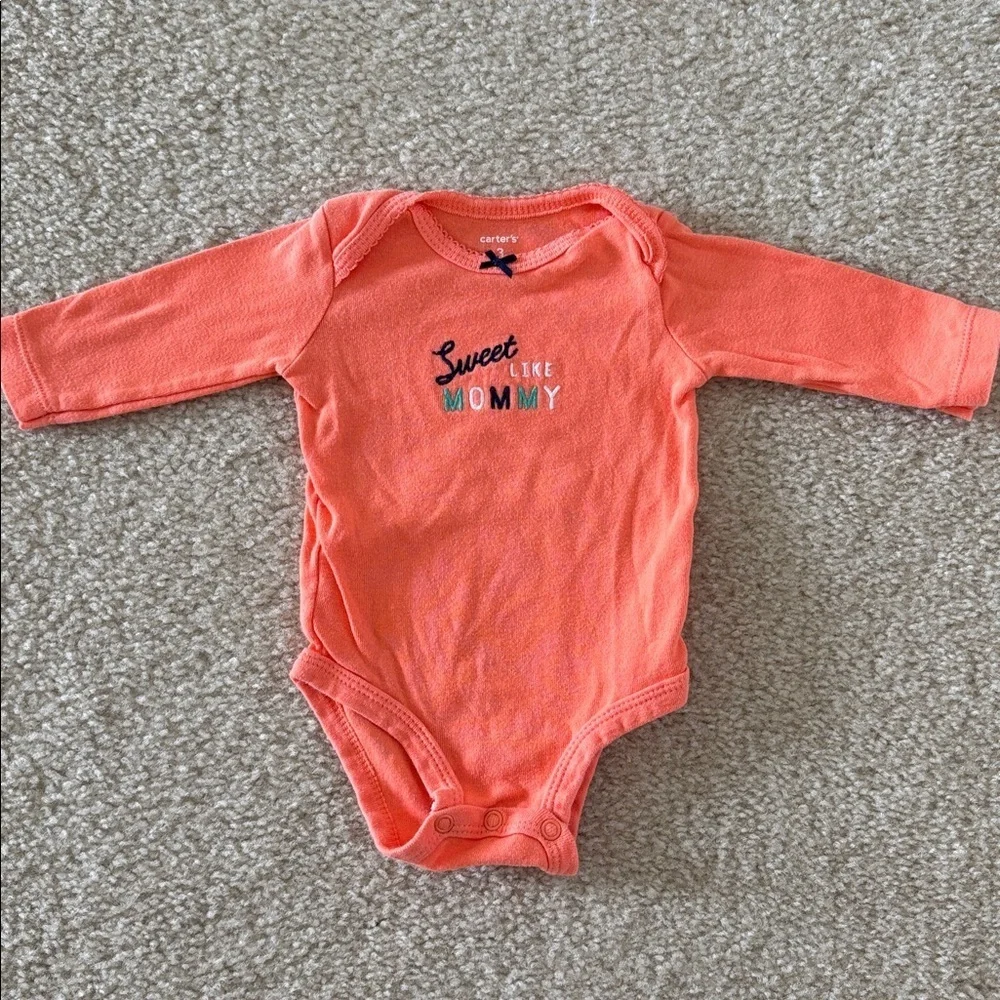 LOT Carter's Baby Girl Clothing Size 3 mos.